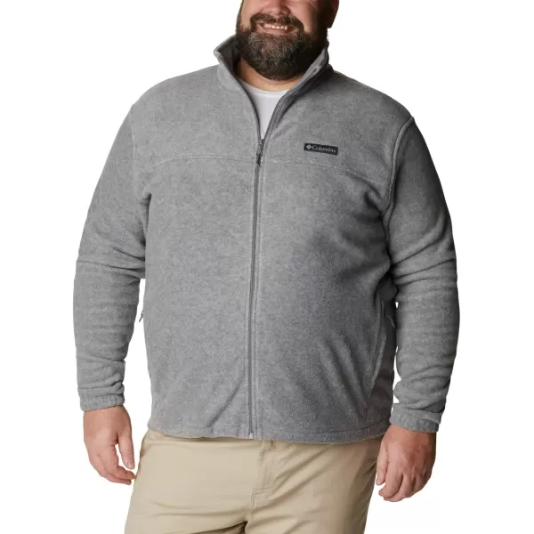 imageColumbia Mens Steens Mountain 20 Full Zip Fleece JacketLight Grey Heather