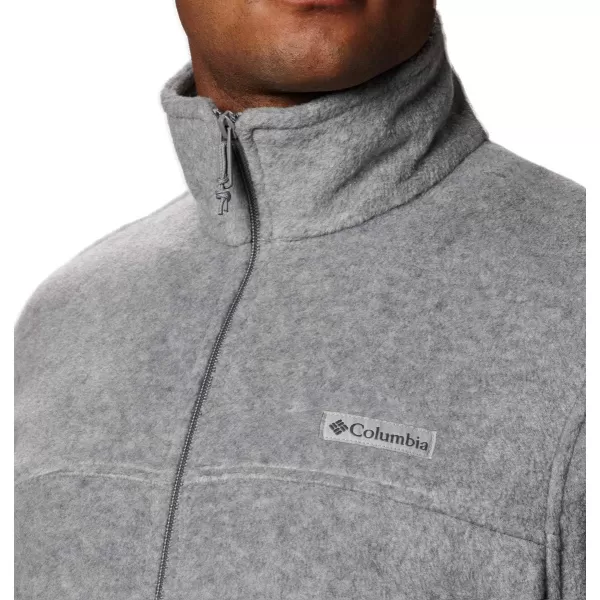 imageColumbia Mens Steens Mountain 20 Full Zip Fleece JacketLight Grey Heather