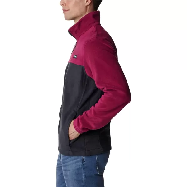 imageColumbia Mens Steens Mountain 20 Full Zip Fleece JacketRed OnionBlack