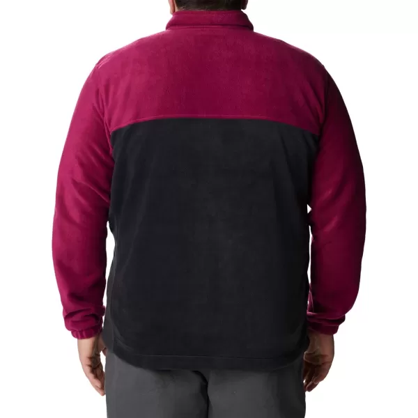 imageColumbia Mens Steens Mountain 20 Full Zip Fleece JacketRed OnionBlack