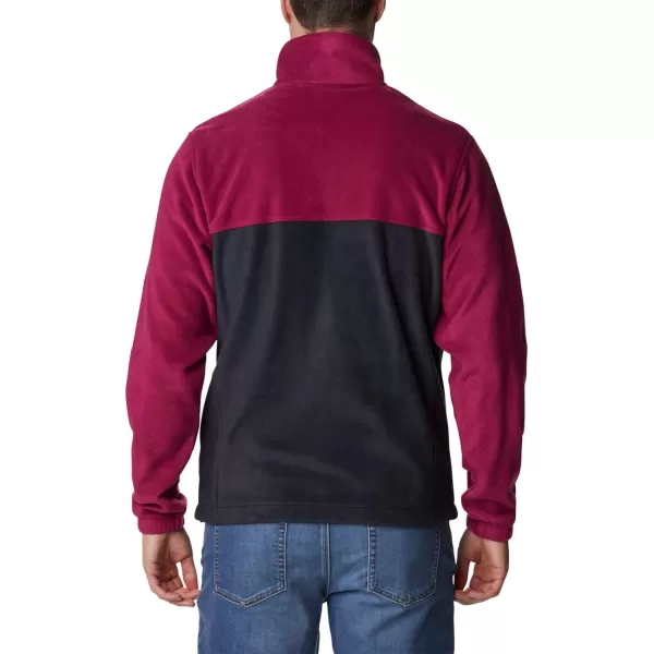 imageColumbia Mens Steens Mountain 20 Full Zip Fleece JacketRed OnionBlack