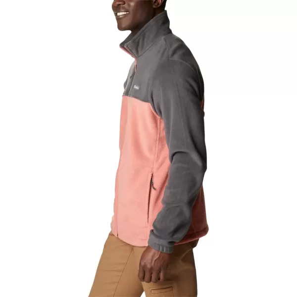 imageColumbia Mens Steens Mountain 20 Full Zip Fleece JacketSharkDark Coral