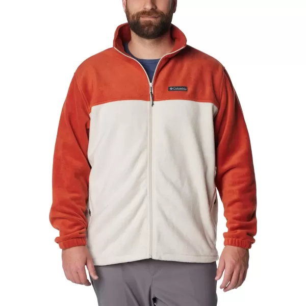 imageColumbia Mens Steens Mountain 20 Full Zip Fleece JacketWarp RedDark Stone