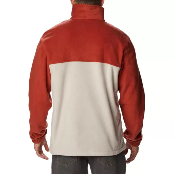 imageColumbia Mens Steens Mountain 20 Full Zip Fleece JacketWarp RedDark Stone