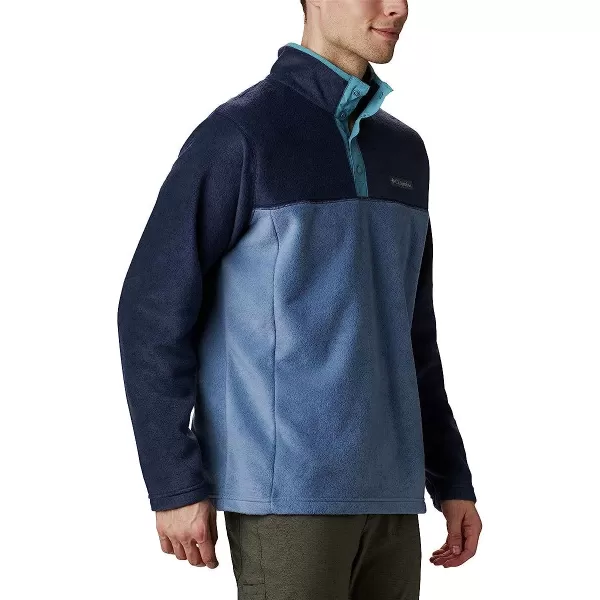 imageColumbia Mens Steens Mountain Half SnapBluestoneCollegiate NavyCanyon Blue