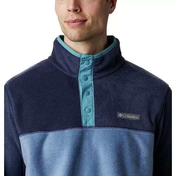 imageColumbia Mens Steens Mountain Half SnapBluestoneCollegiate NavyCanyon Blue