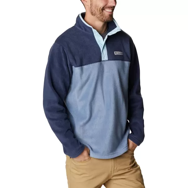 imageColumbia Mens Steens Mountain Half SnapBluestoneCollegiate NavySky Blue