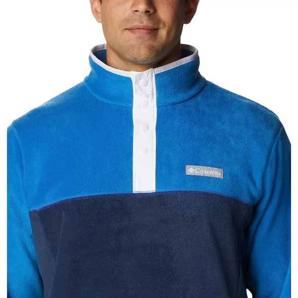 imageColumbia Mens Steens Mountain Half SnapBright IndigoCollegiate NavyWhite