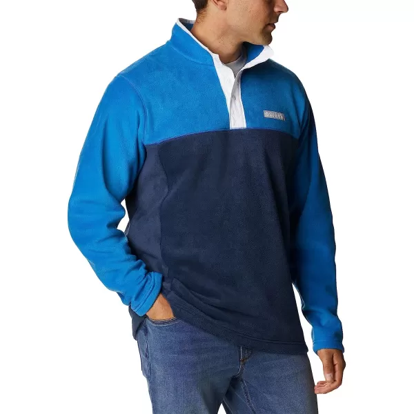 imageColumbia Mens Steens Mountain Half SnapBright IndigoCollegiate NavyWhite