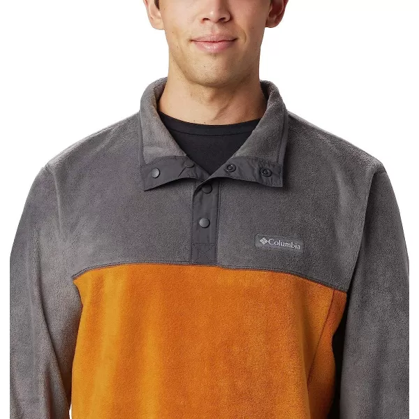 imageColumbia Mens Steens Mountain Half SnapBurnished Amber Shark