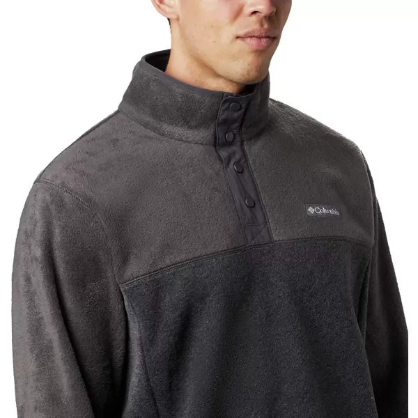 imageColumbia Mens Steens Mountain Half SnapCharcoal Heather Shark