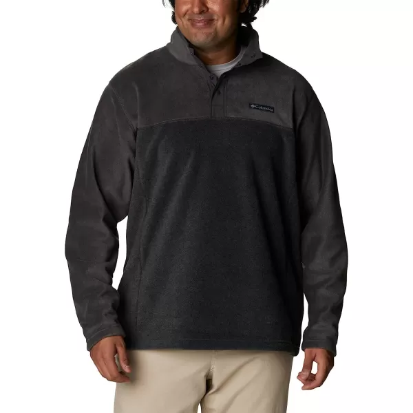 imageColumbia Mens Steens Mountain Half SnapCharcoal Heather Shark