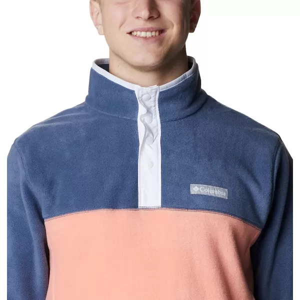 imageColumbia Mens Steens Mountain Half SnapCoral ReefDark MountainWhite