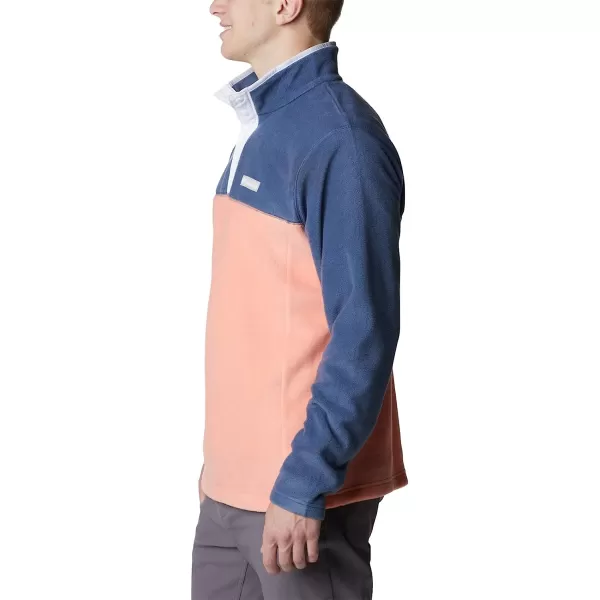 imageColumbia Mens Steens Mountain Half SnapCoral ReefDark MountainWhite