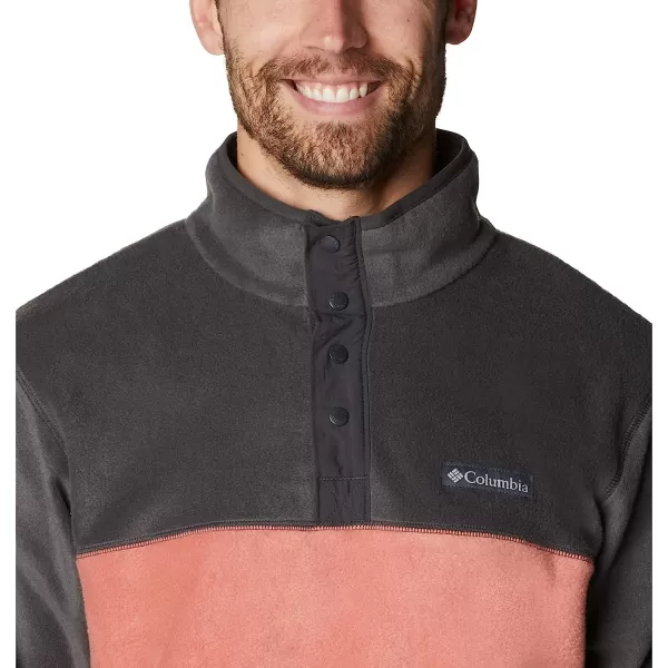 imageColumbia Mens Steens Mountain Half SnapDark CoralShark