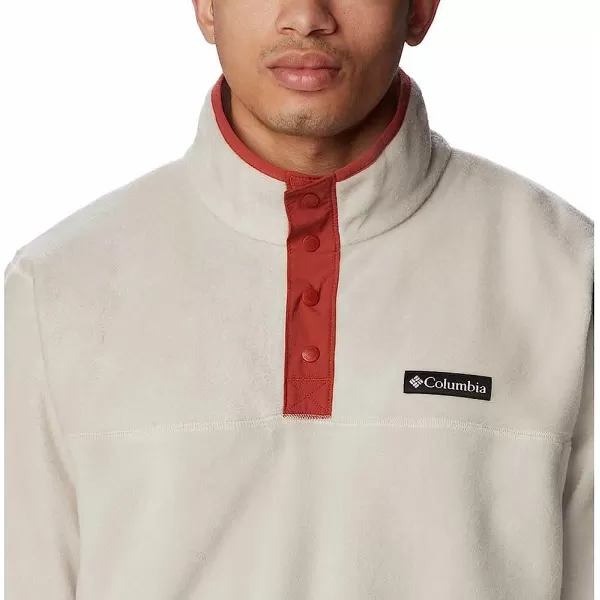 imageColumbia Mens Steens Mountain Half SnapDark StoneWarp Red