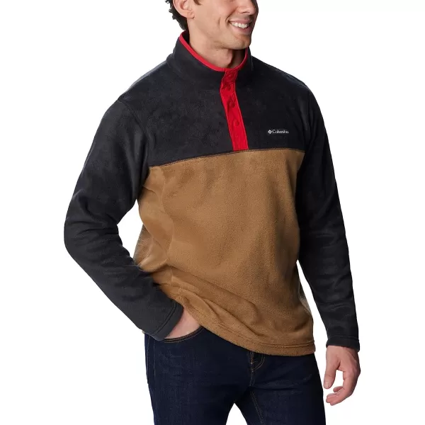 imageColumbia Mens Steens Mountain Half SnapDelta Black Mountain Red