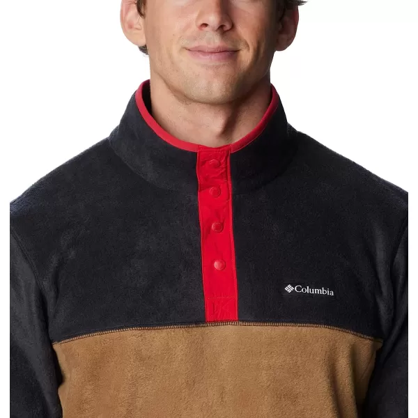 imageColumbia Mens Steens Mountain Half SnapDelta Black Mountain Red
