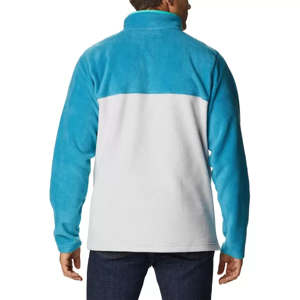 imageColumbia Mens Steens Mountain Half SnapNimbus GreyDeep MarineElectric Turquoise U