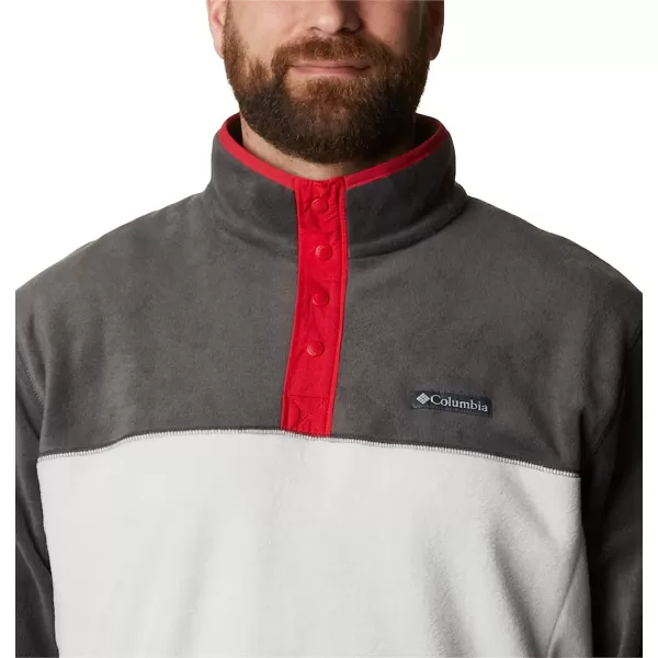 imageColumbia Mens Steens Mountain Half SnapNimbus GreySharkMountain Red