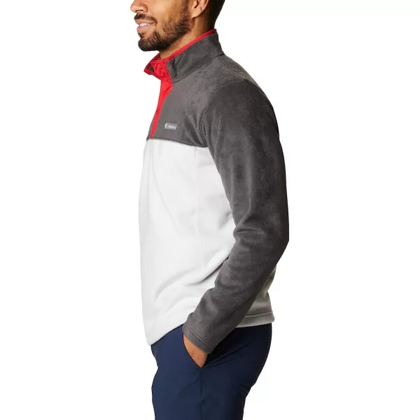 imageColumbia Mens Steens Mountain Half SnapNimbus GreySharkMountain Red