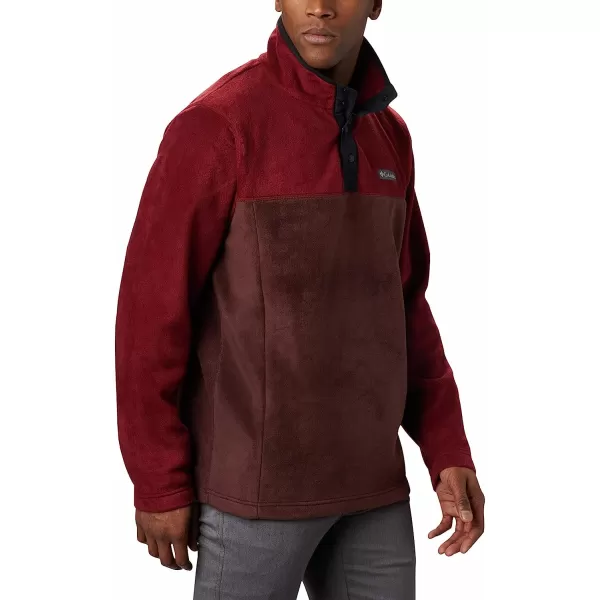 imageColumbia Mens Steens Mountain Half SnapRed LodgeRed JasperBlack