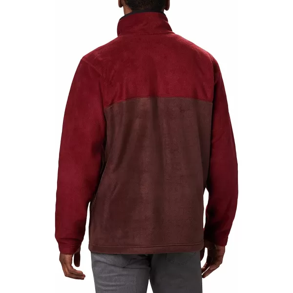 imageColumbia Mens Steens Mountain Half SnapRed LodgeRed JasperBlack