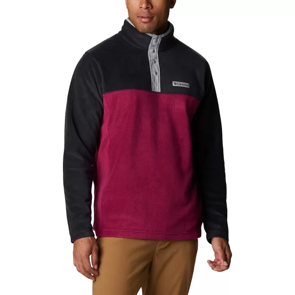 imageColumbia Mens Steens Mountain Half SnapRed OnionBlackColumbia Grey