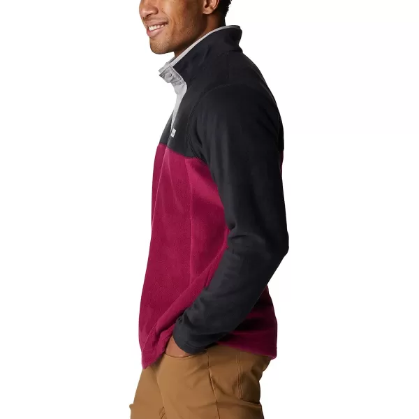 imageColumbia Mens Steens Mountain Half SnapRed OnionBlackColumbia Grey