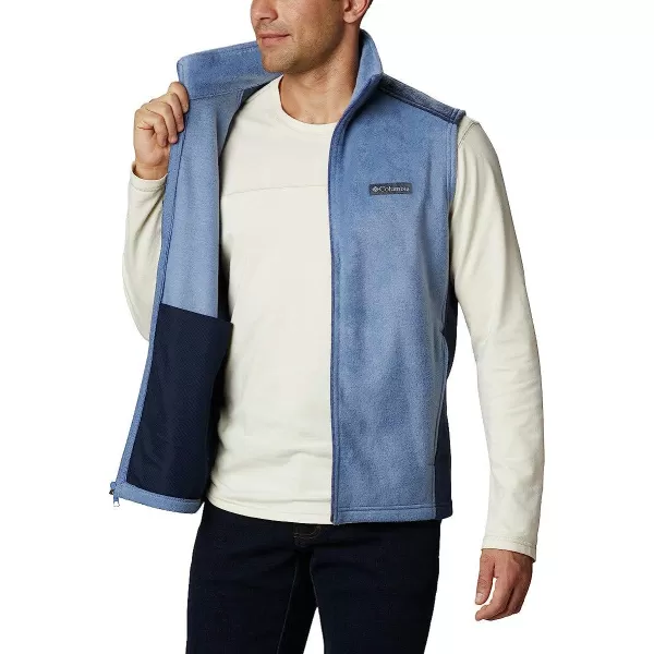 imageColumbia Mens Steens Mountain VestBluestoneCollegiate Navy