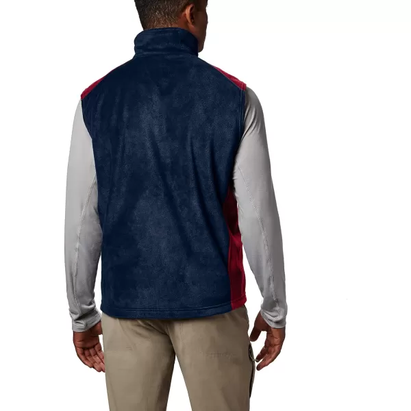 imageColumbia Mens Steens Mountain VestCollegiate NavyRed Element