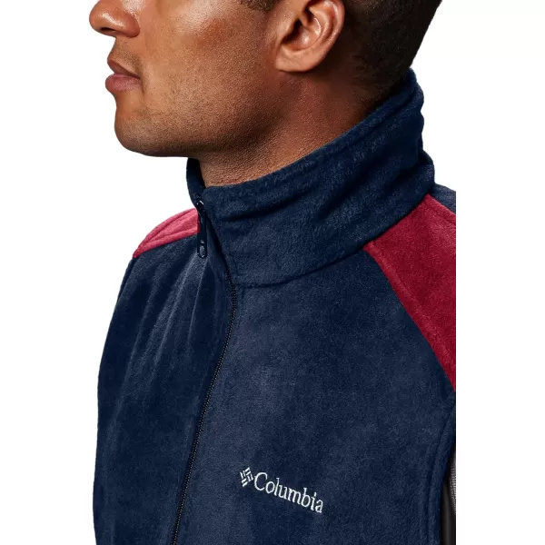 imageColumbia Mens Steens Mountain VestCollegiate NavyRed Element