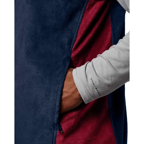 imageColumbia Mens Steens Mountain VestCollegiate NavyRed Element