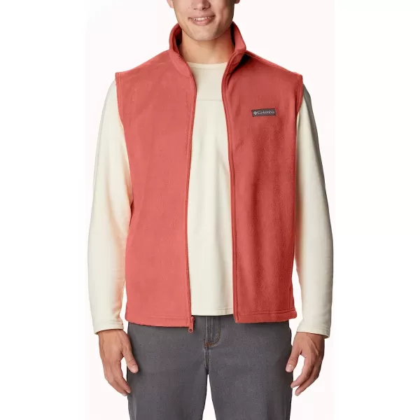 imageColumbia Mens Steens Mountain VestDark Coral
