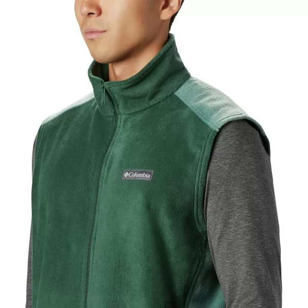 imageColumbia Mens Steens Mountain VestRain ForestThyme Green