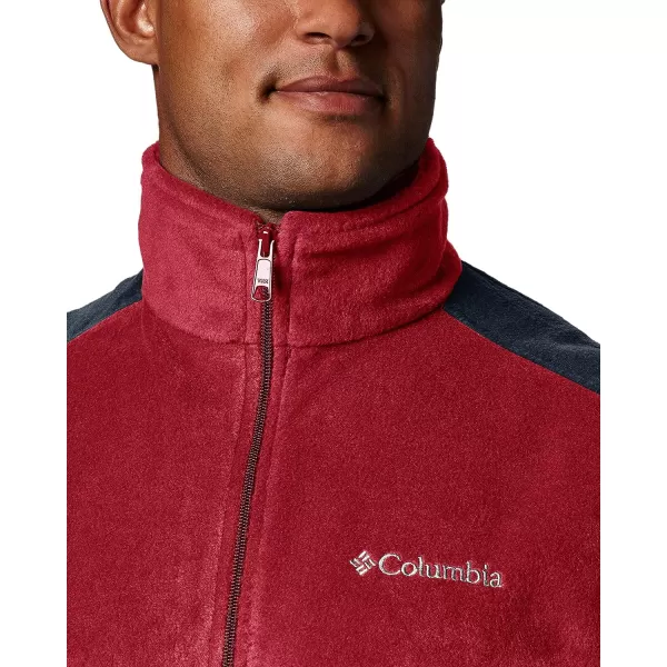 imageColumbia Mens Steens Mountain VestRed SparkCollegiate Navy