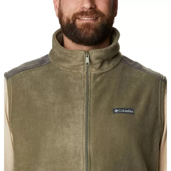 imageColumbia Mens Steens Mountain VestStone GreenShark