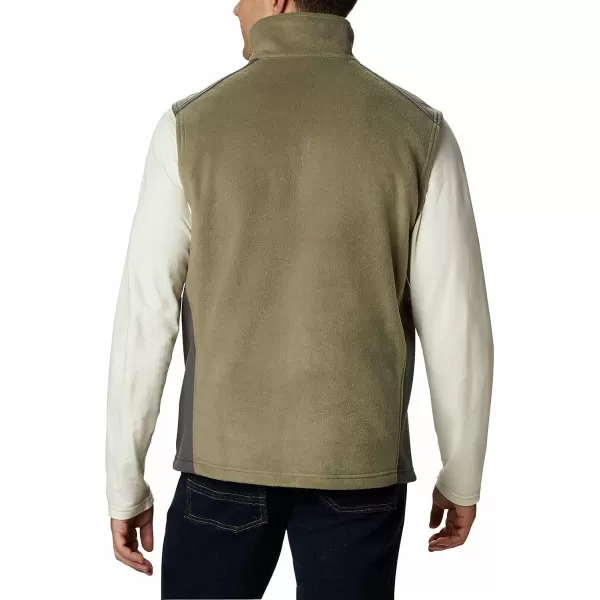 imageColumbia Mens Steens Mountain VestStone GreenShark