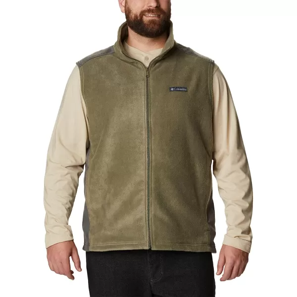 imageColumbia Mens Steens Mountain VestStone GreenShark