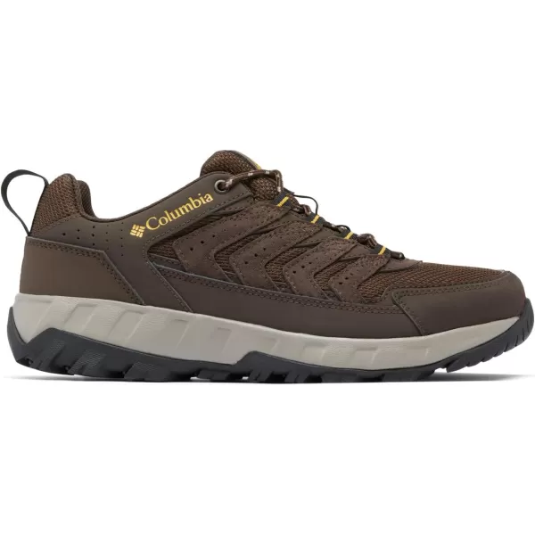 imageColumbia Mens Strata Trail Low Hiking ShoeCordovanGolden Yellow