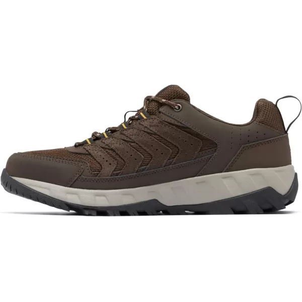 imageColumbia Mens Strata Trail Low Hiking ShoeCordovanGolden Yellow
