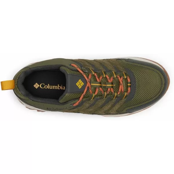 imageColumbia Mens Strata Trail Low Waterproof Hiking ShoeNoriGolden Yellow