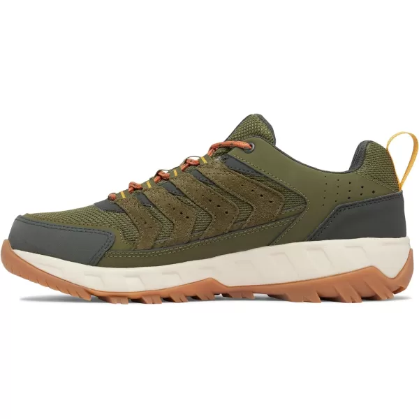 imageColumbia Mens Strata Trail Low Waterproof Hiking ShoeNoriGolden Yellow