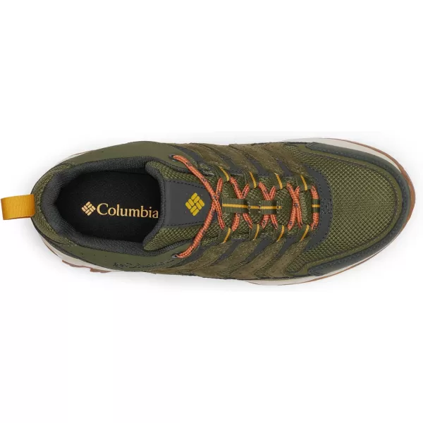 imageColumbia Mens Strata Trail Low Waterproof Hiking ShoeNoriGolden Yellow