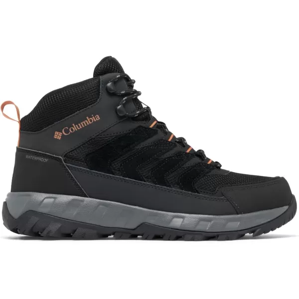 imageColumbia Mens Strata Trail Mid Waterproof Hiking ShoeBlackOwl