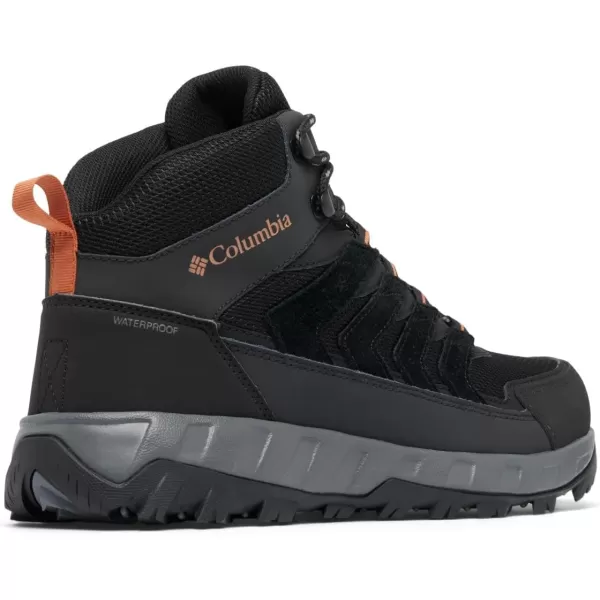 imageColumbia Mens Strata Trail Mid Waterproof Hiking ShoeBlackOwl