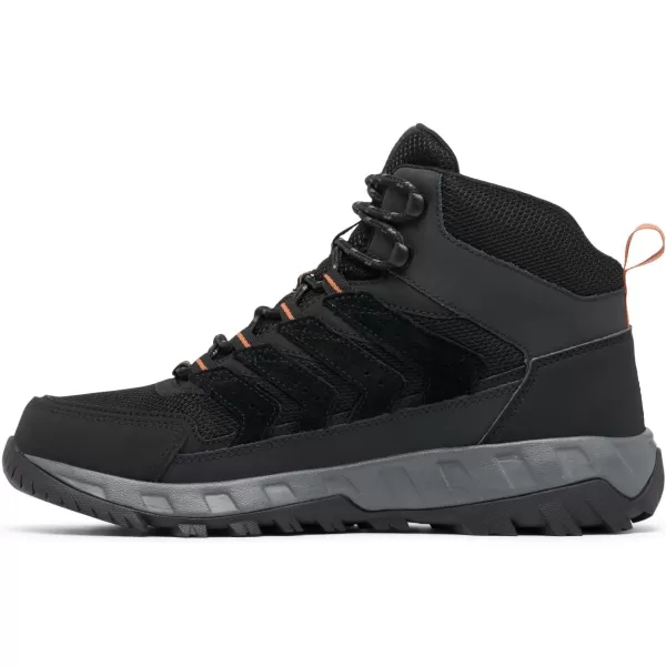 imageColumbia Mens Strata Trail Mid Waterproof Hiking ShoeBlackOwl