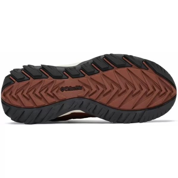 imageColumbia Mens Strata Trail Mid Waterproof Hiking ShoeCinnamon  Golden Yellow