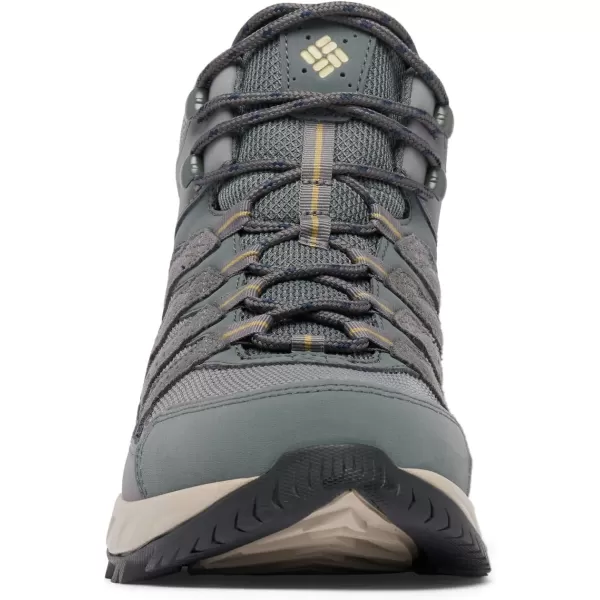 imageColumbia Mens Strata Trail Mid Waterproof Hiking ShoeCity GreySavory