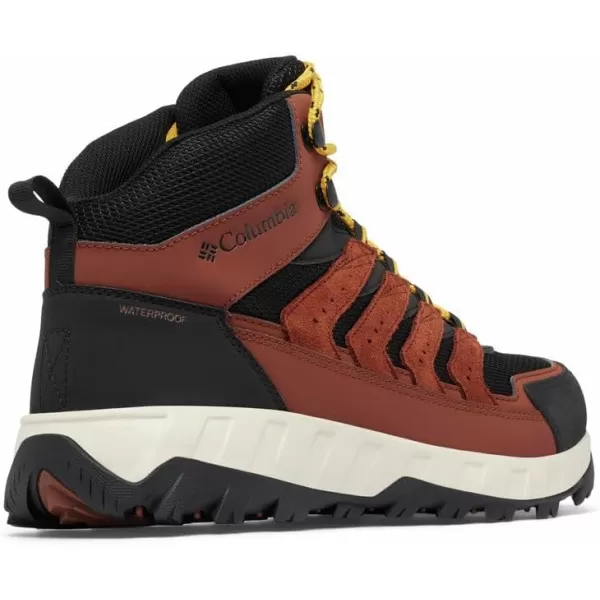 imageColumbia Mens Strata Trail Mid Waterproof Hiking ShoeYellow